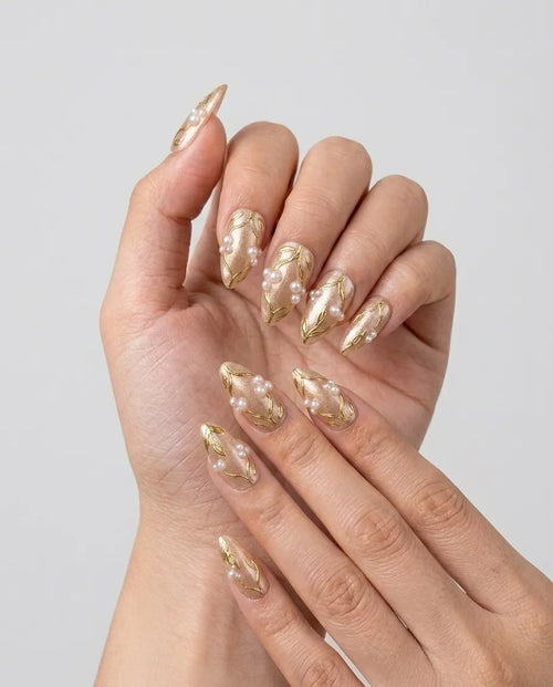 The Golden Pearl Nail O Lash