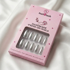 Almond Shaped Mirror Chrome Nails