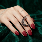 Matte Burgundy Square Nails