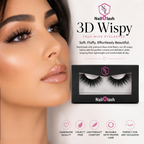 3D Wispy Faux Mink Eyelashes Nail O Lash