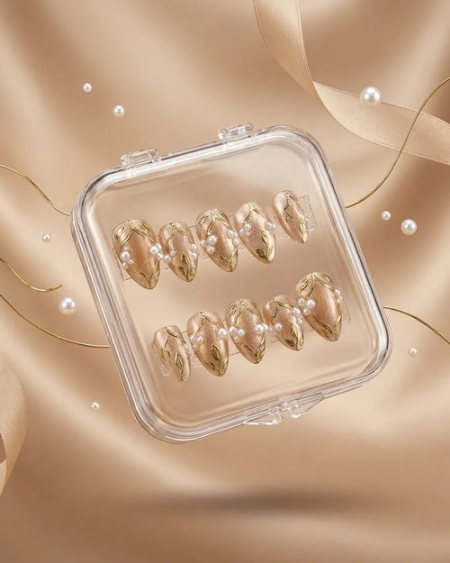 The Golden Pearl Nail O Lash