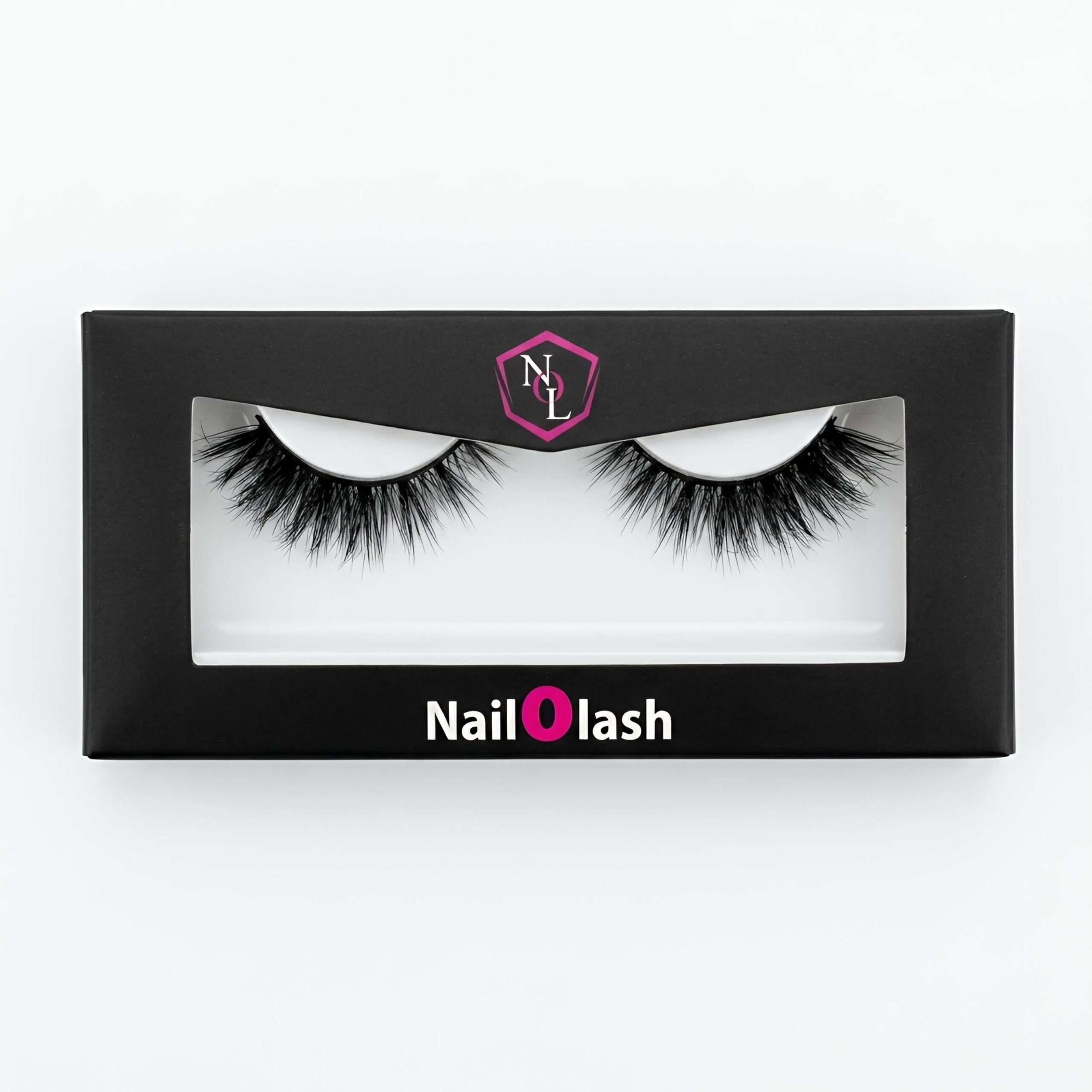 Bushy Mink False Eyelashes Nail O Lash