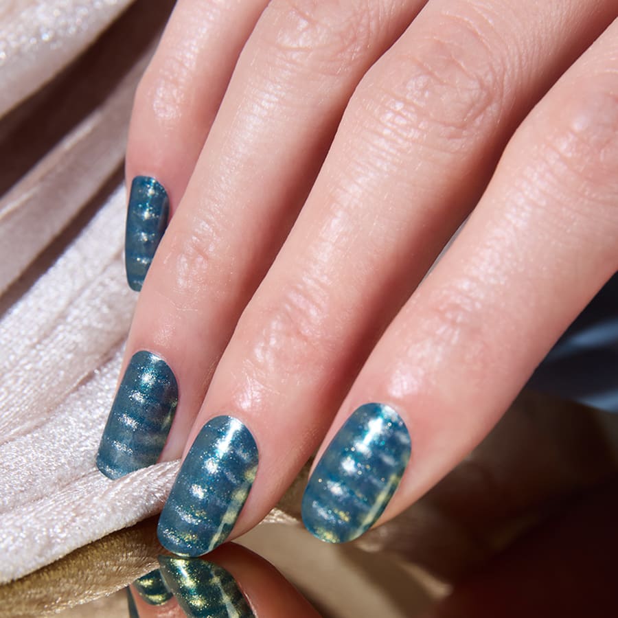 Teal Taffeta