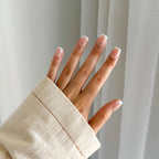 French Tip Gel Press-On Nails