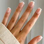 French Tip Gel Press-On Nails