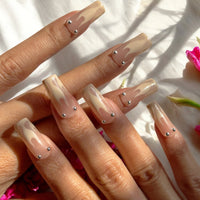 Flame Nails With Studs Nail O Lash
