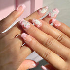 Light Pink Hellokitty French tip