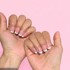 white french tip short set