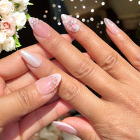 Sunset flower Nail O Lash