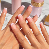 Nude Pink French Tip Nails City Pink Nailshop