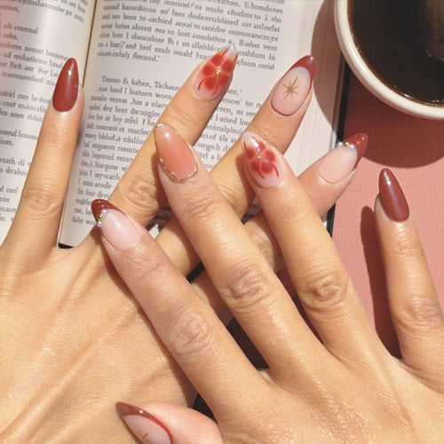 Pumpkin Spice Latte Nail O Lash