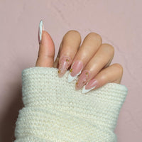 White Gold Strokes Nail O Lash