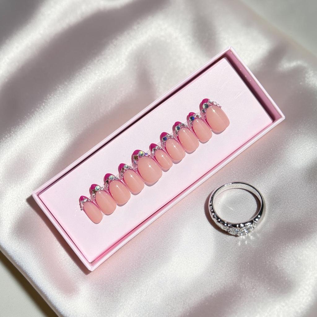 Pink Crystal Kiss