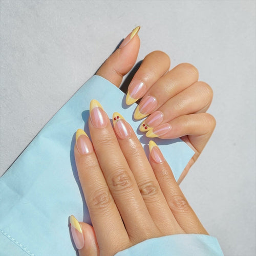 lemon glow City Pink Nailshop