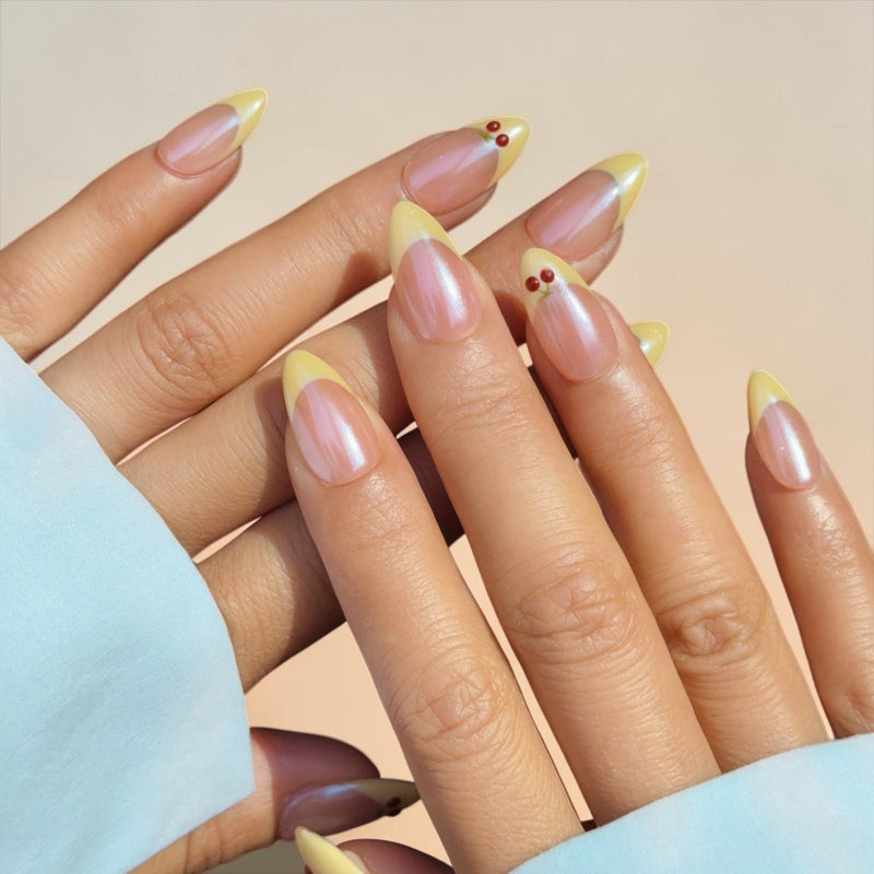 lemon glow City Pink Nailshop