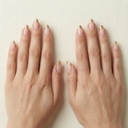Gold Tip French Press-On Nails