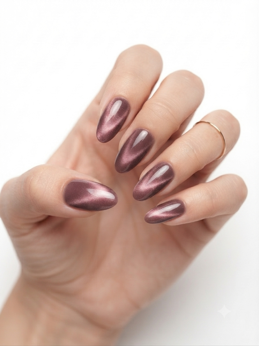 Elegance Cat Eye Press-On Nails Nail O Lash