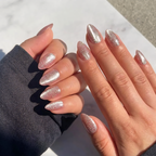Pink Glitter Press-On Nails