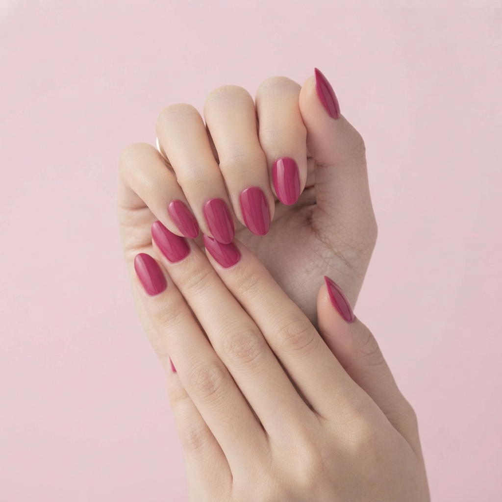Pink Press-Ons Nails Nail O Lash