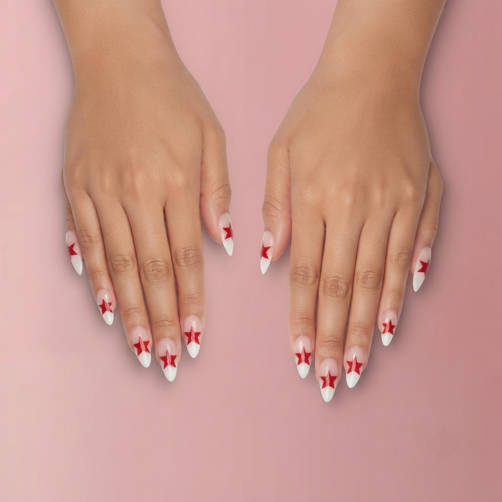 Red Star Press-On Nails Nail O Lash
