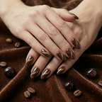 Coffee Brown Press-On Nails