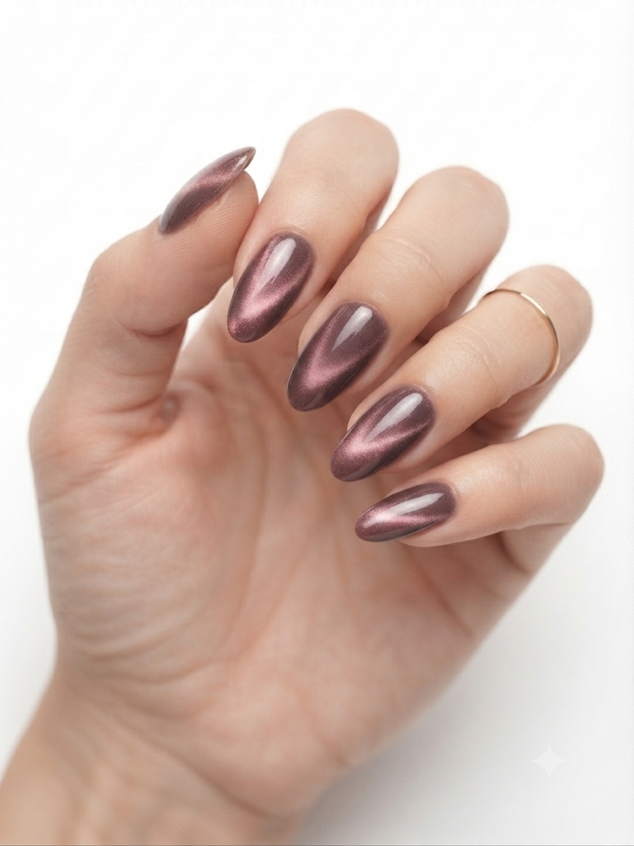 Elegance Cat Eye Press-On Nails Nail O Lash