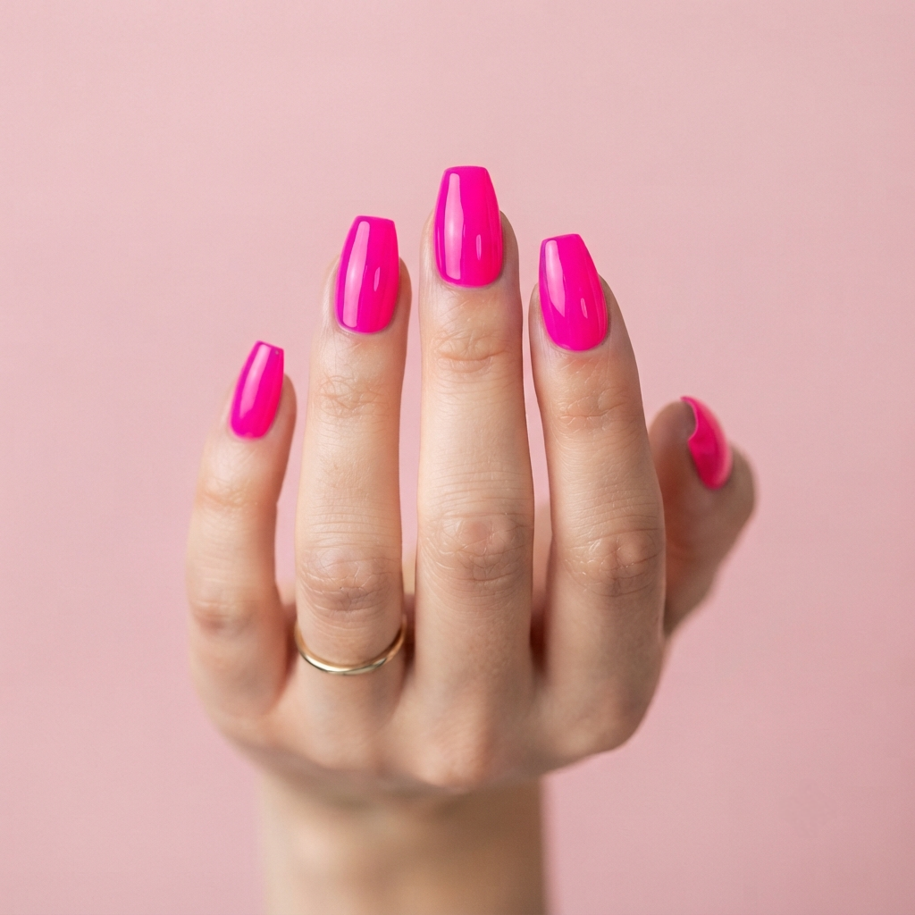 Blushy Pink Press-Ons Nail O Lash