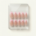 Pink French Press-On Nails