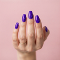 Blushy Purple  Press-Ons Nail O Lash