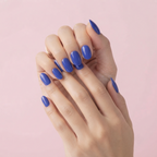 Blue Press-Ons Nails Nail O Lash