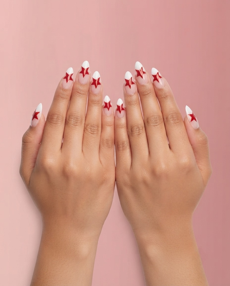 Red Star Press-On Nails Nail O Lash