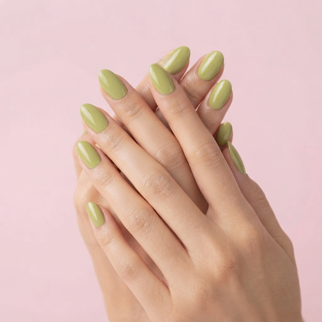 Grass Green Press-Ons Nail O Lash
