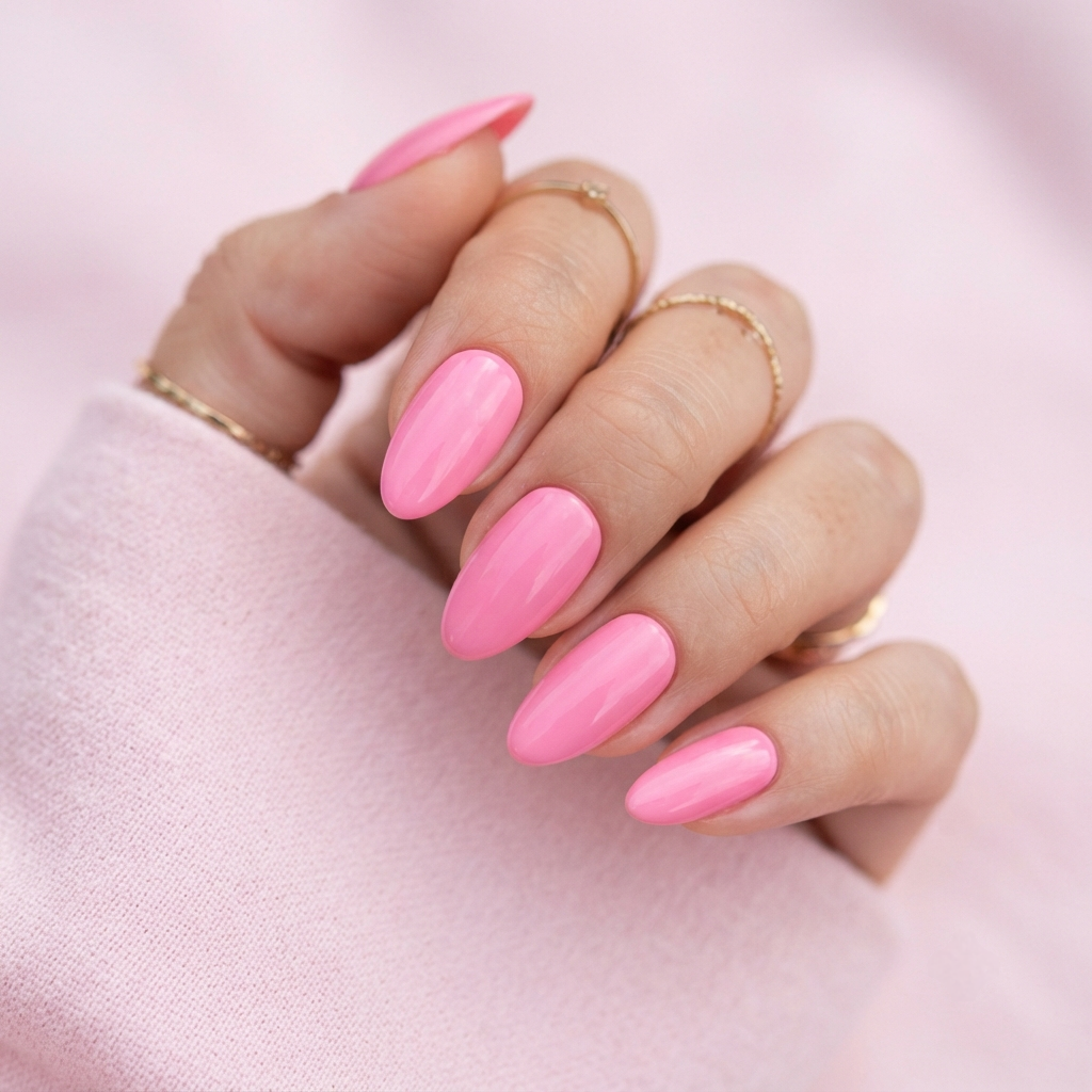 Soft Pink Press-Ons Nail O Lash